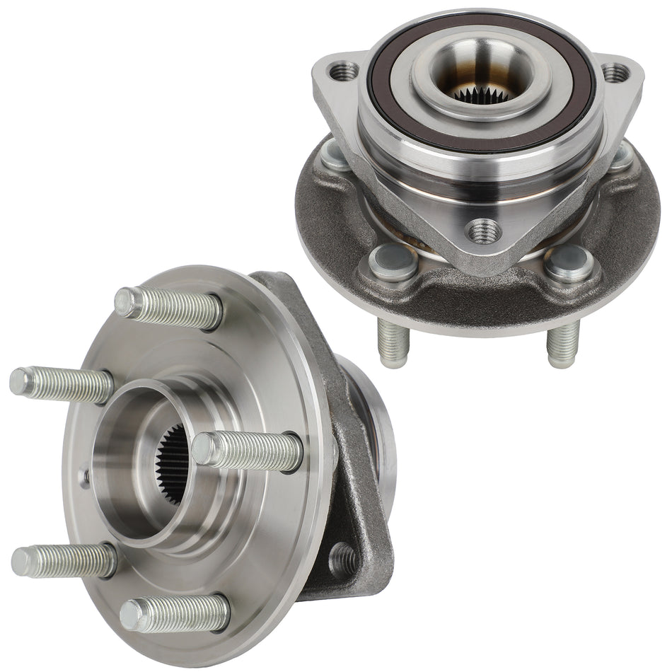 2 Front Wheel Hub Bearing Assembly For Chevrolet Cruze 2016 2017 2018 2019 with ABS