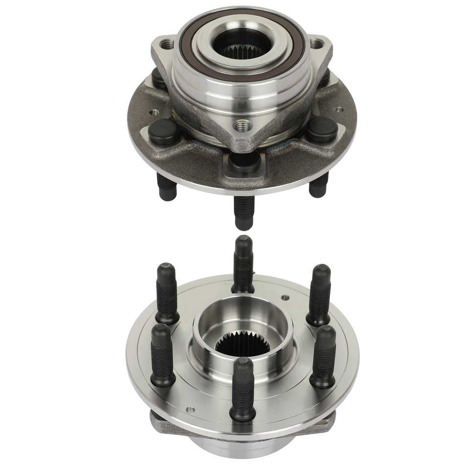 2P Wheel Hub Bearing Front For Chevrolet Blazer Traverse GMC Acadia AWD For Rear