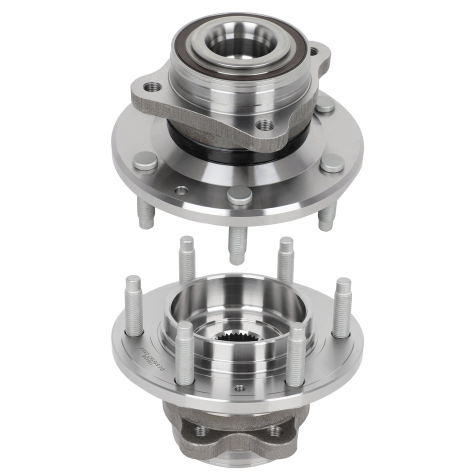 2X Chevrolet Colorado Gmc Canyon 2015 2016-2022 Front Wheel Hub Bearing 4WD