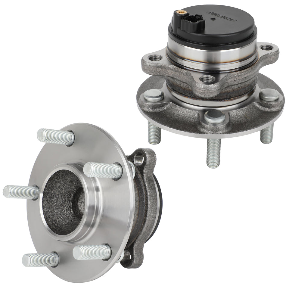 Pair of Rear Wheel Hub Bearing For 2013-2020 Mazda CX-5 FWD 2014-2018 Mazda 6
