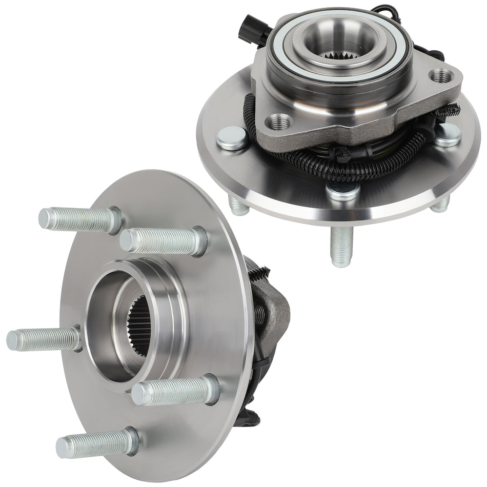 2 Pcs Wheel Hub Bearings Front For 2012 2013-2021 Ram 1500 Classic Model Only