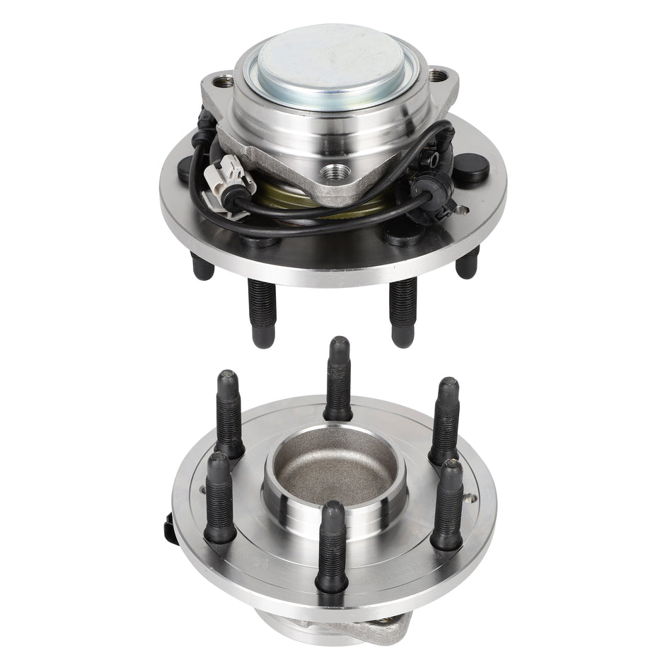 2 X Front Wheel Bearing Hub Assembly For Chevrolet Silverado 1500 2014-2018 2WD
