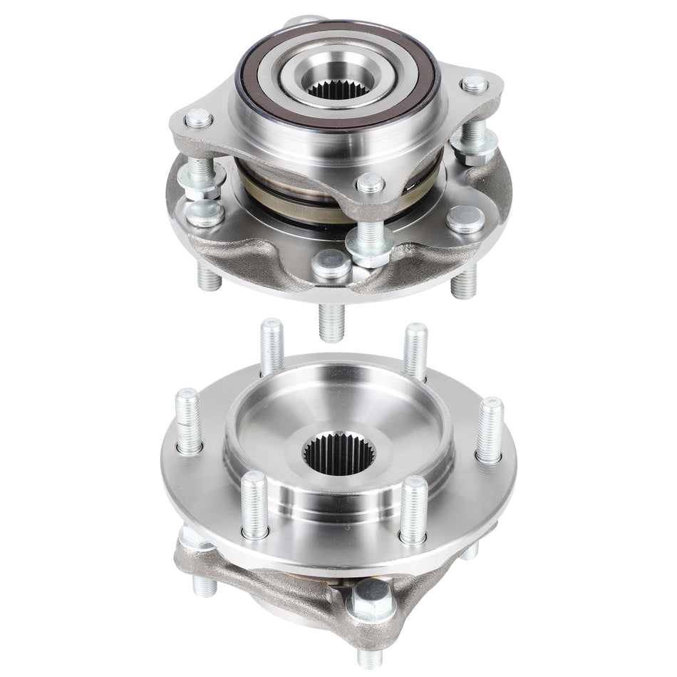 2P Wheel Hub Bearings Front 4WD For Toyota 4Runner Tacoma FJ Cruiser Lexus GX460