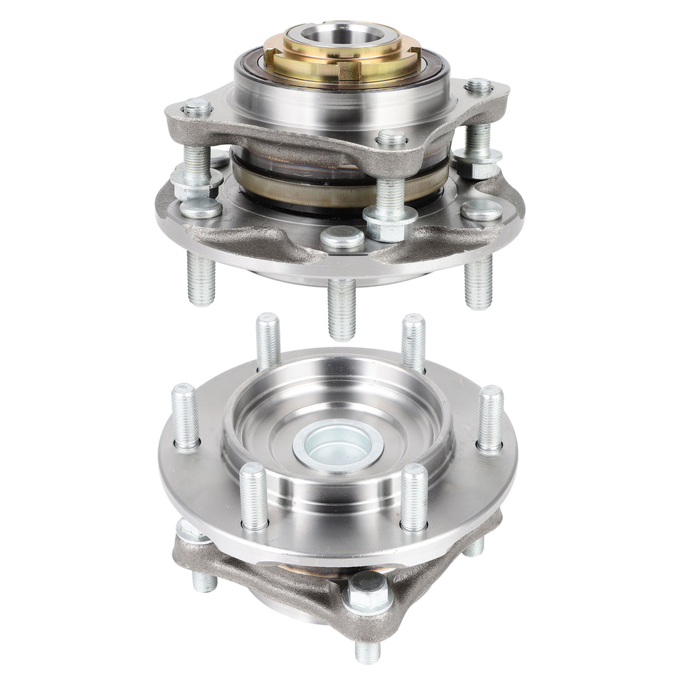 2 X Front Wheel Bearing Hub Assembly Fits Toyota 4Runner 2003 2004 2005-2023 2WD