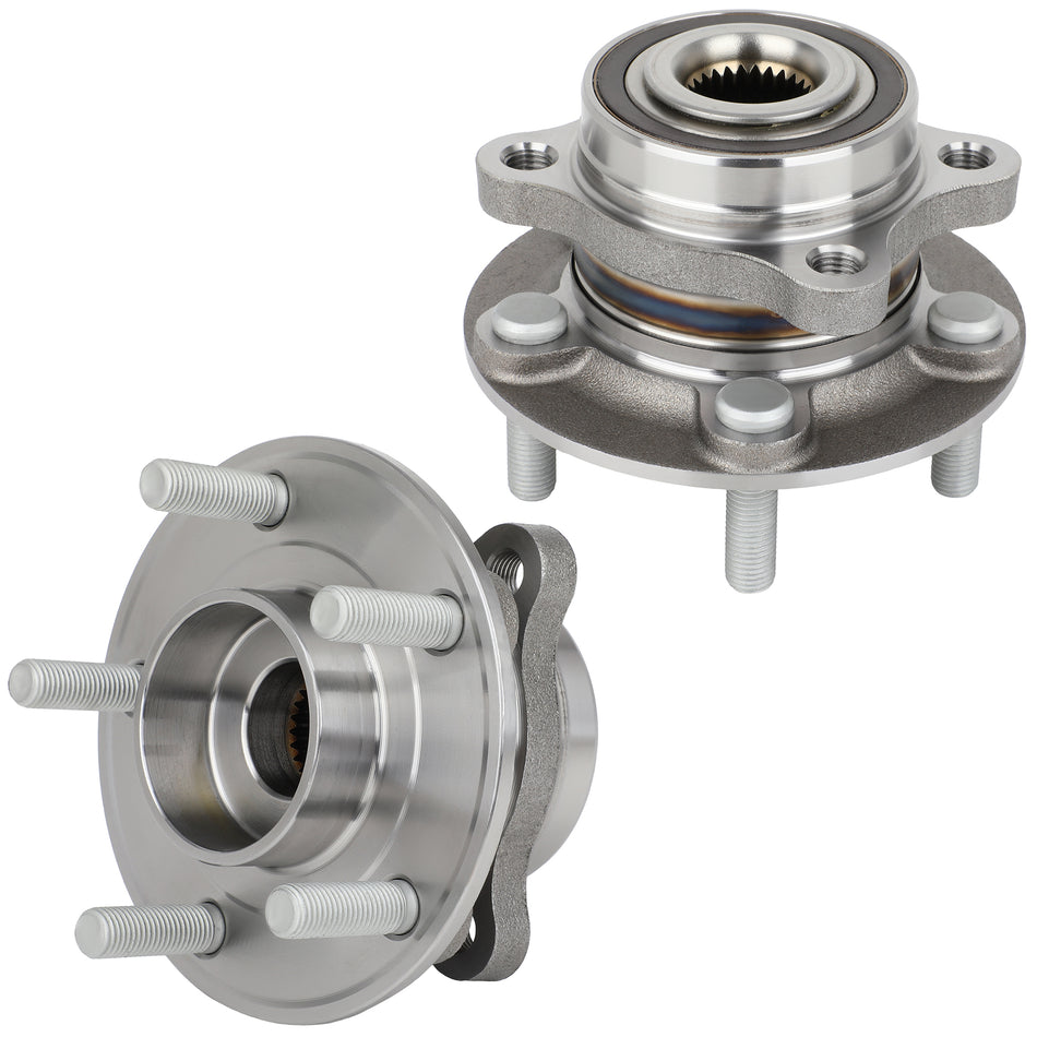 Pair Front or Rear Wheel Hub Bearing For Ford Fusion 2013-20 Lincoln MKZ 13-16