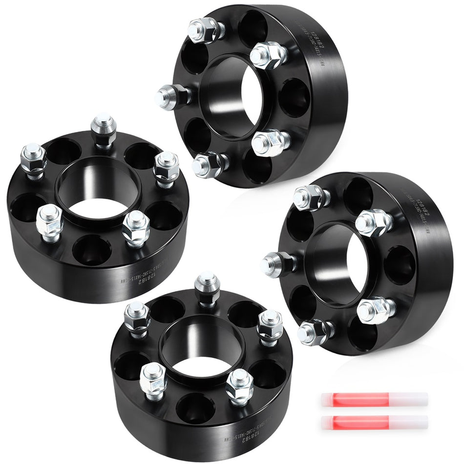 (4) 2inch Hubcentric 5x4.5 Wheel Spacers 14x1.5 Fits 08-23 Dodge Challenger Charger
