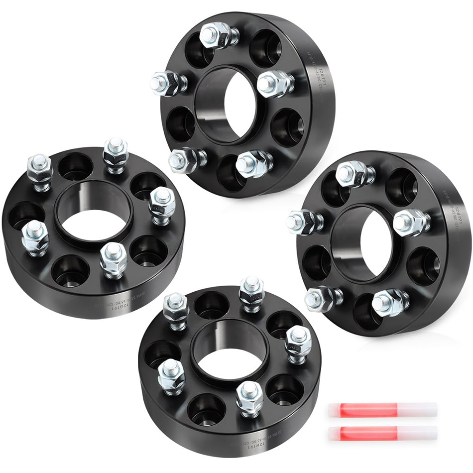 4 Pcs 1.5 inch 5x110 Hub Centric Wheel Spacers For Jeep Cherokee Compass 2017-2023