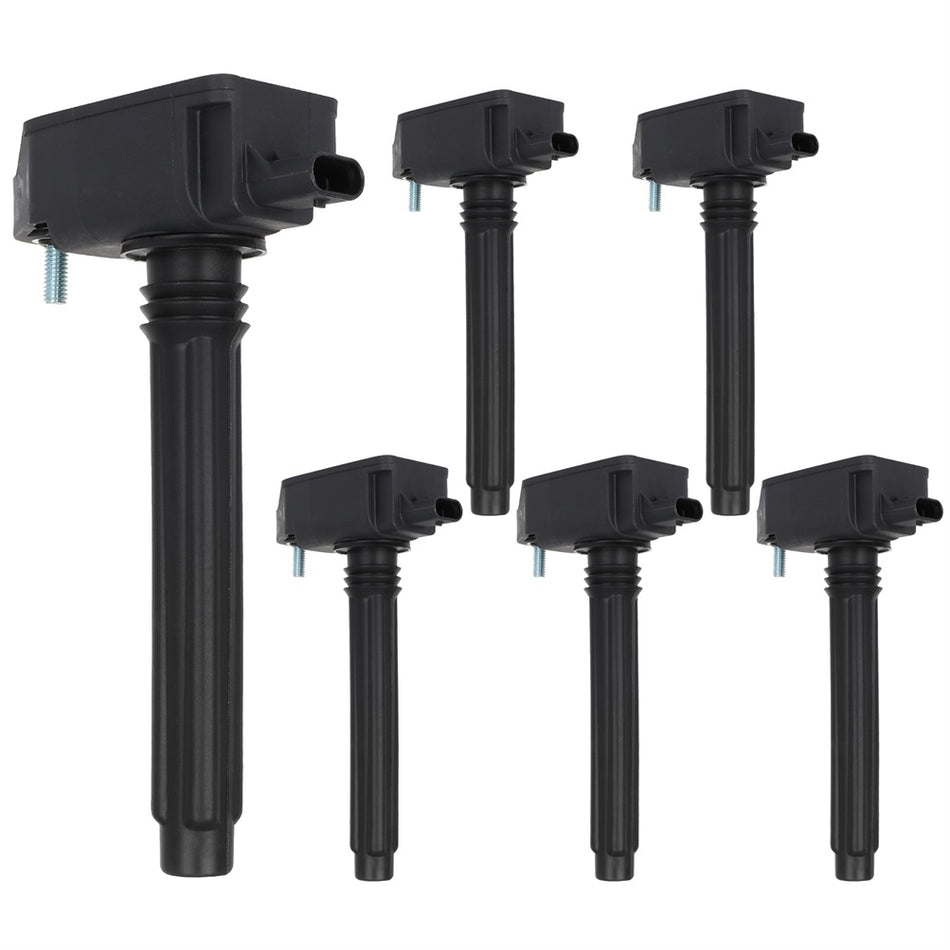 6 Ignition Coils Pack For 2020-21 Chrysler Voyager 2018-20 Jeep Wrangler 3.6L