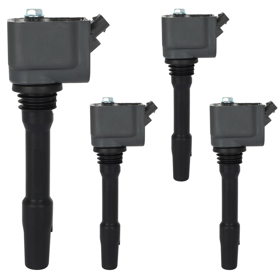4 Ignition Coils Pack For BMW X1 2016-2021 740i 2017-2021 430i 2018-2020