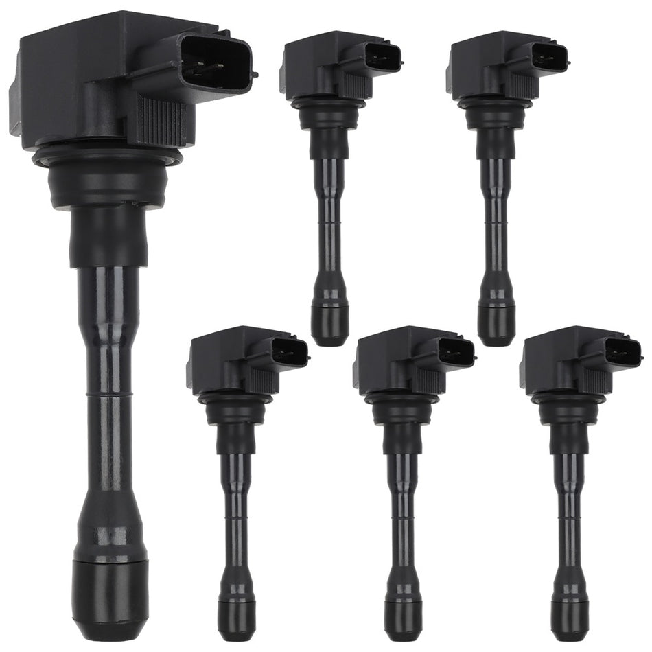 6 Ignition Coils Fit For Infiniti 2016-2019 Q50 2017-2021 Q60 3.0L V6
