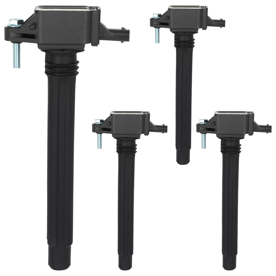 4 Ignition Coils Pack For Chrysler 200 2.4L l4 2015 2016 2017
