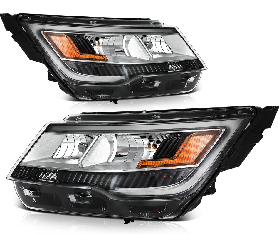Fits 2016-2018 Ford Explorer Limited/ XLT / Platinum Headlights Assembly LHRH