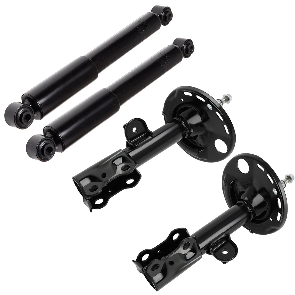 Front Suspension Strut Rear Shock Absorber Set of 4 For 2013-2018 Toyota Rav4