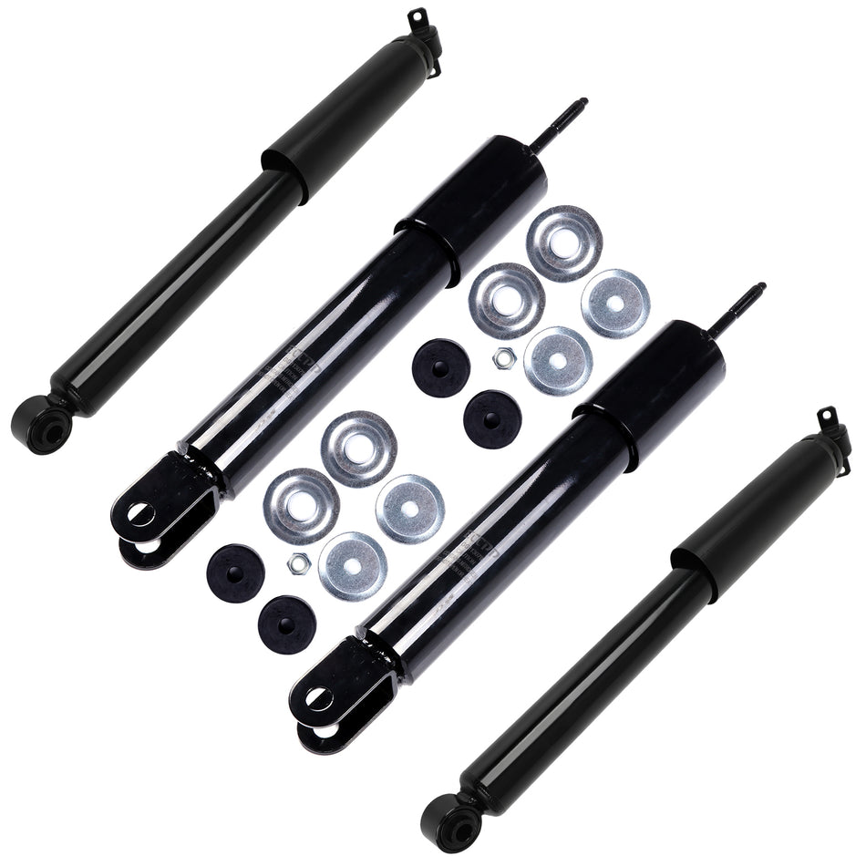 Front Rear Struts Shocks Driver & Passenger Assemblies For 2006-2010 HUMMER H3