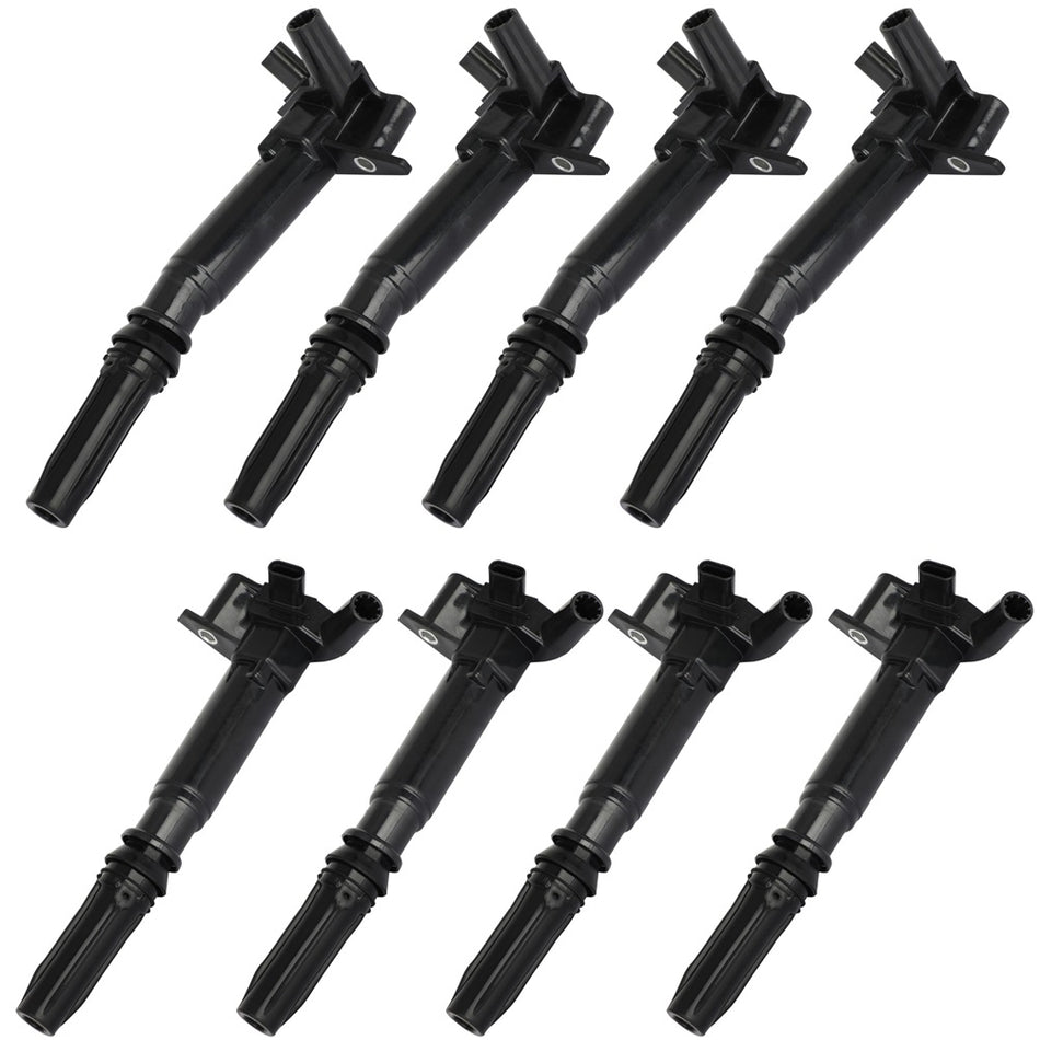 8 Left&Right Ignition Coils Pack For Ford E350 E450 Super Duty 2018-2019 6.2L V8