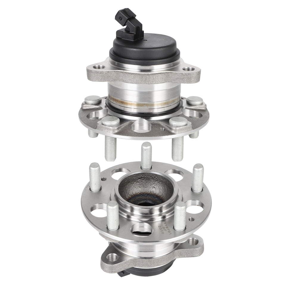 2 Rear Wheel Hub Bearing For Hyundai Elantra Ioniq Kia Niro 2017 2018 2019 1.6L
