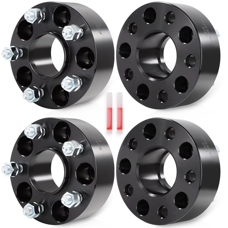 4 Pcs 2 inch 5x4.5/ 5x114.3 Hub Centric Wheel Spacers For Nissan Sentra Altima 350Z