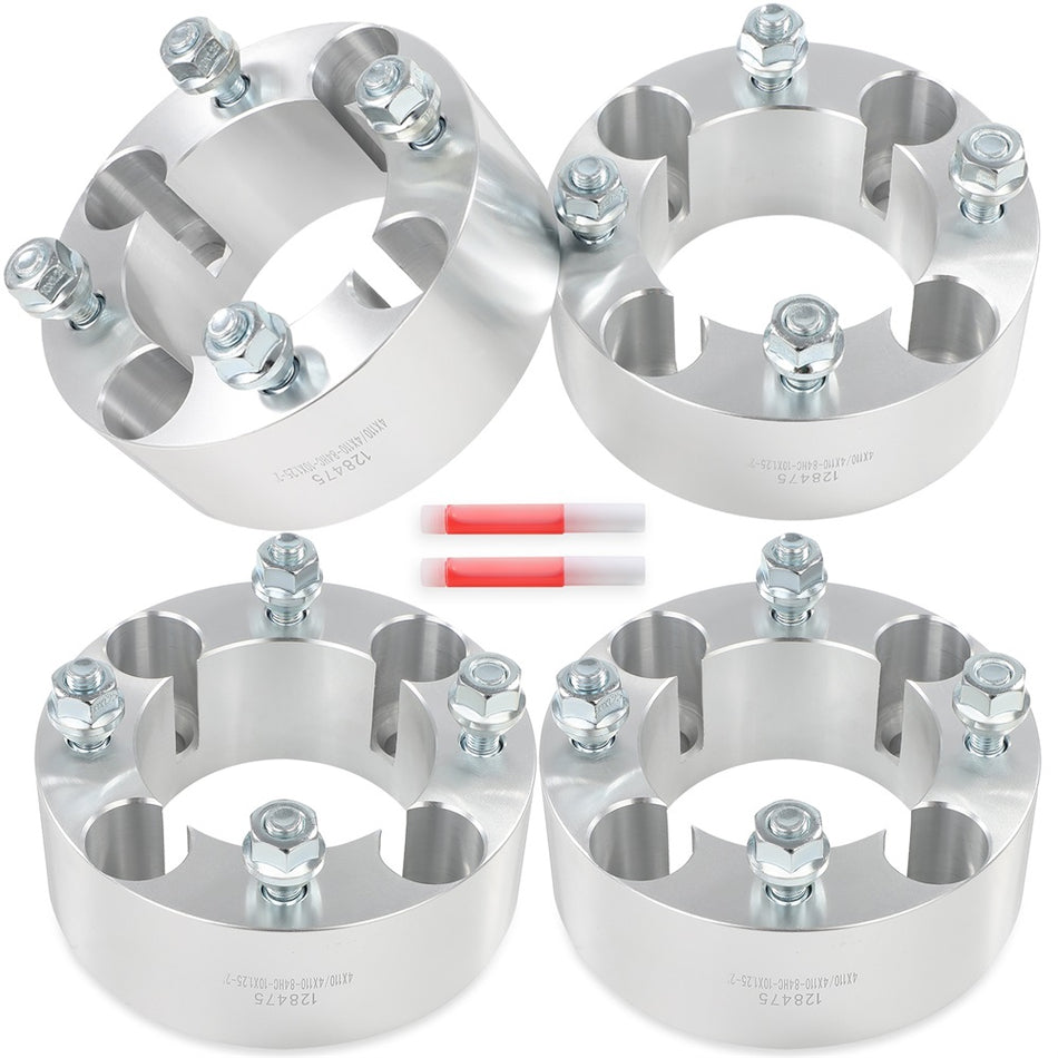 4X 4x110 2inch Wheel Spacers 10x1.25 For Honda Foreman 500 Suzuki King Quad Yamaha