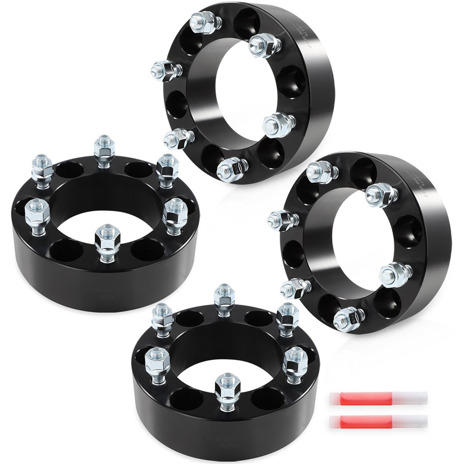 4Pcs 2inch 6x5.5 Wheel Spacers 12x1.5 For Toyota 4Runner 1989-2022 Tacoma 4WD 6 Lug