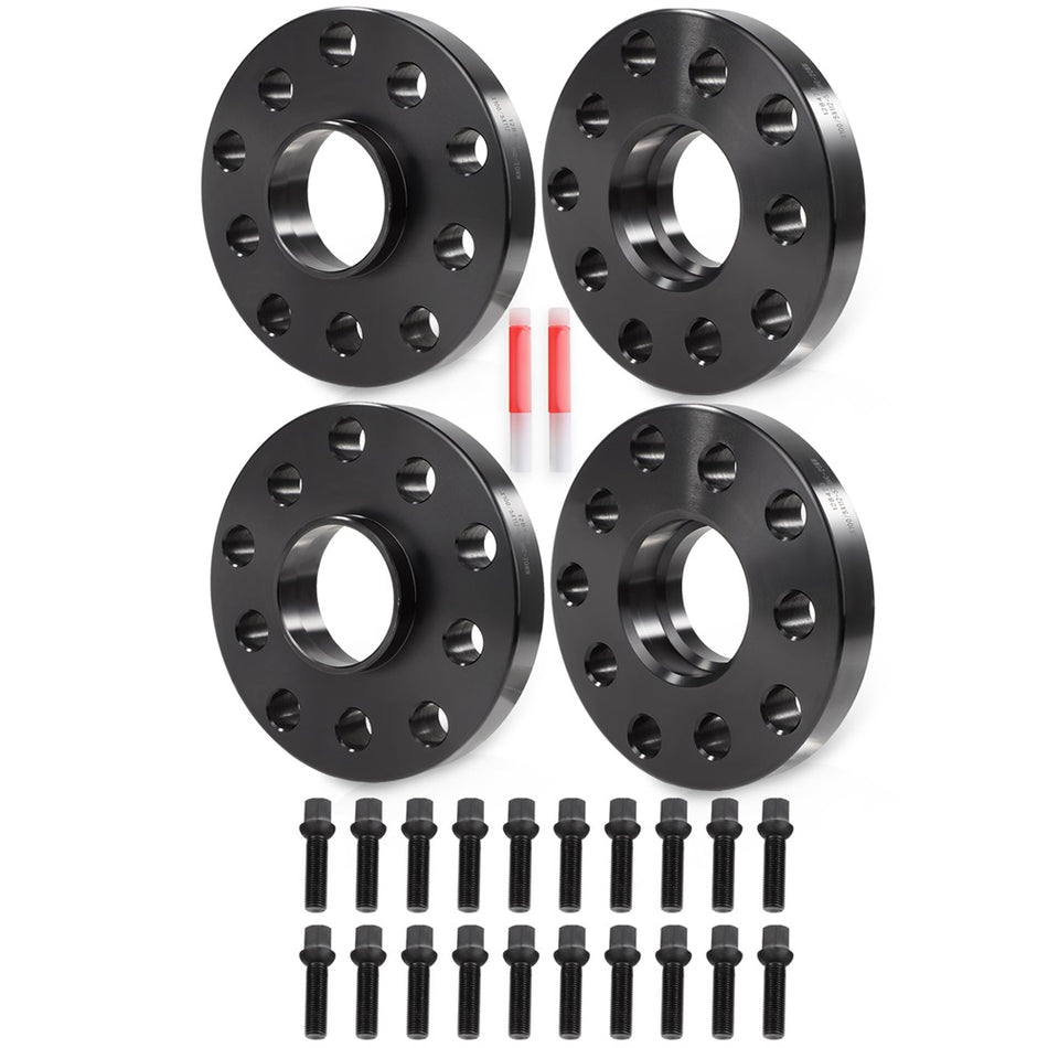 4Pcs 20mm 5x100/ 5x112 Hub Centric Wheel Spacers For Audi A4 TT Quattro VW Jetta