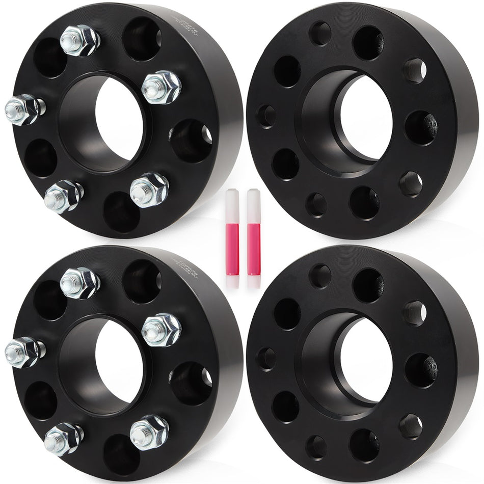 (4) 2inch Hubcentric 5x5 to 5x4.5 Wheel Adapters Fits 1999-2010 Jeep Grand Cherokee
