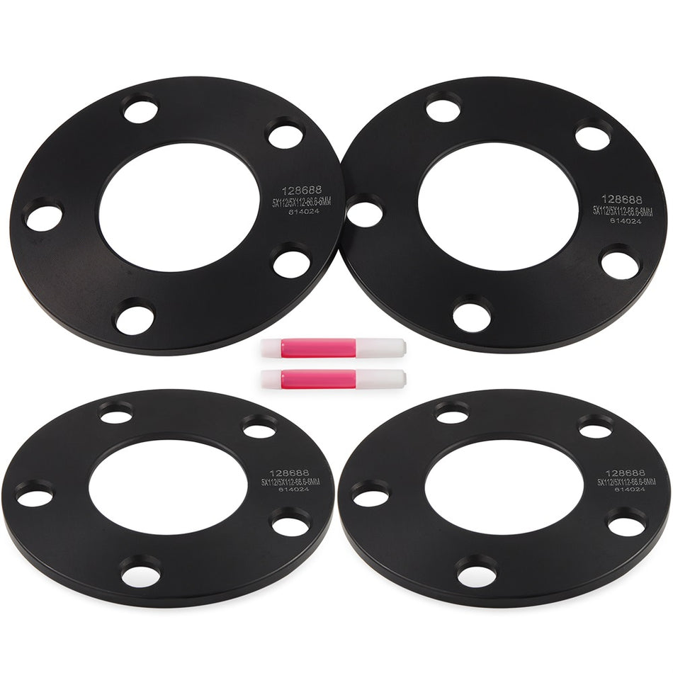 4X 6mm 5x112 Wheel Spacers For Mercedes-Benz CLS550 E350 GL450 GL550 CLS63 AMG