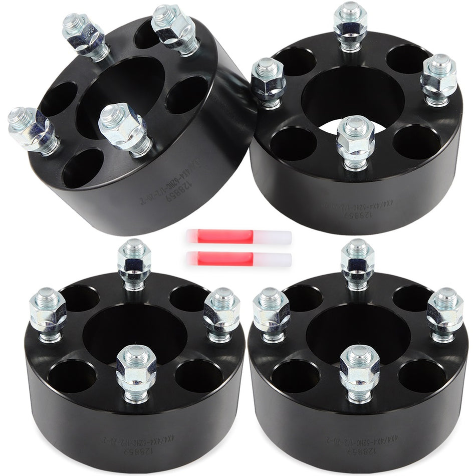 4Pcs 2inch Thick 4x4 (4x101.6mm) Wheel Spacers 1/2x20 For EZ Go Club Car Golf Cart