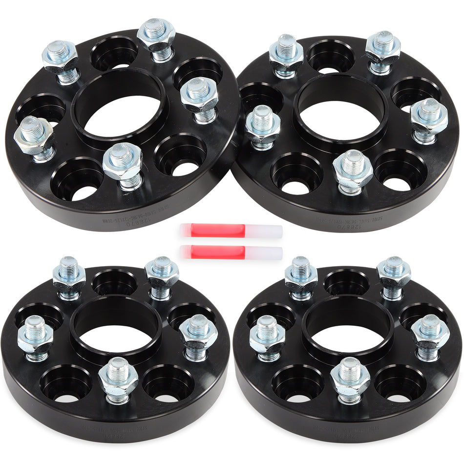 4 Pcs 20mm 5x100 Hub Centric Wheel Spacers For Subaru Forester Impreza 1998-2018