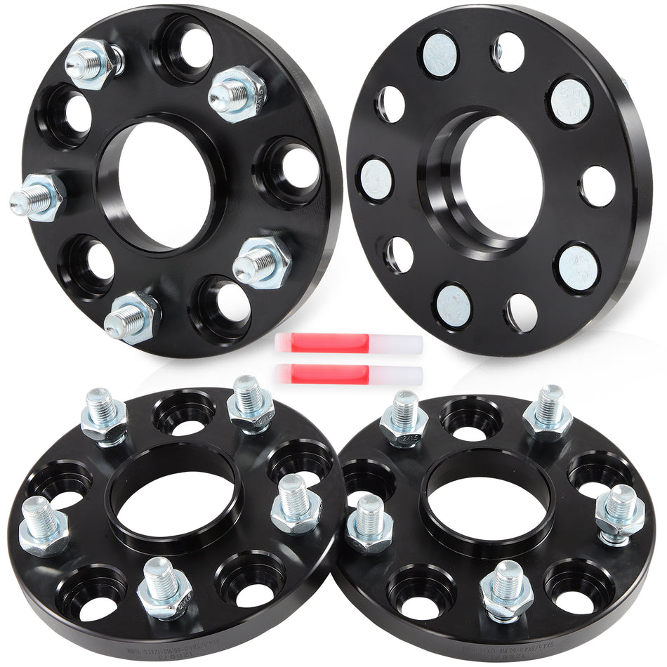 4Pcs 15mm 5x4.5 Wheel Spacers 12x1.5 For Toyota Tacoma Camry & Lexus IS250 RX350