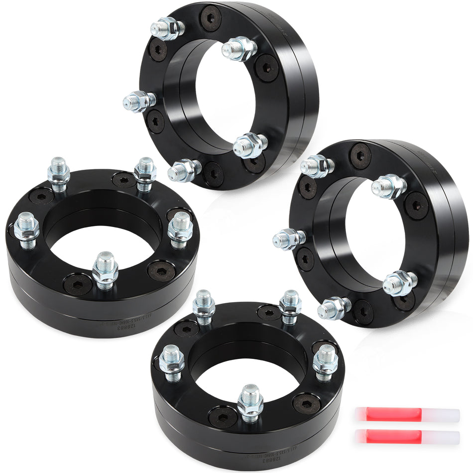 4 Pcs 2inch 6x5.5 to 5x5.5 Wheel Adapters For Chevy GMC 6 Lug to Ram 5 Lug Wheels