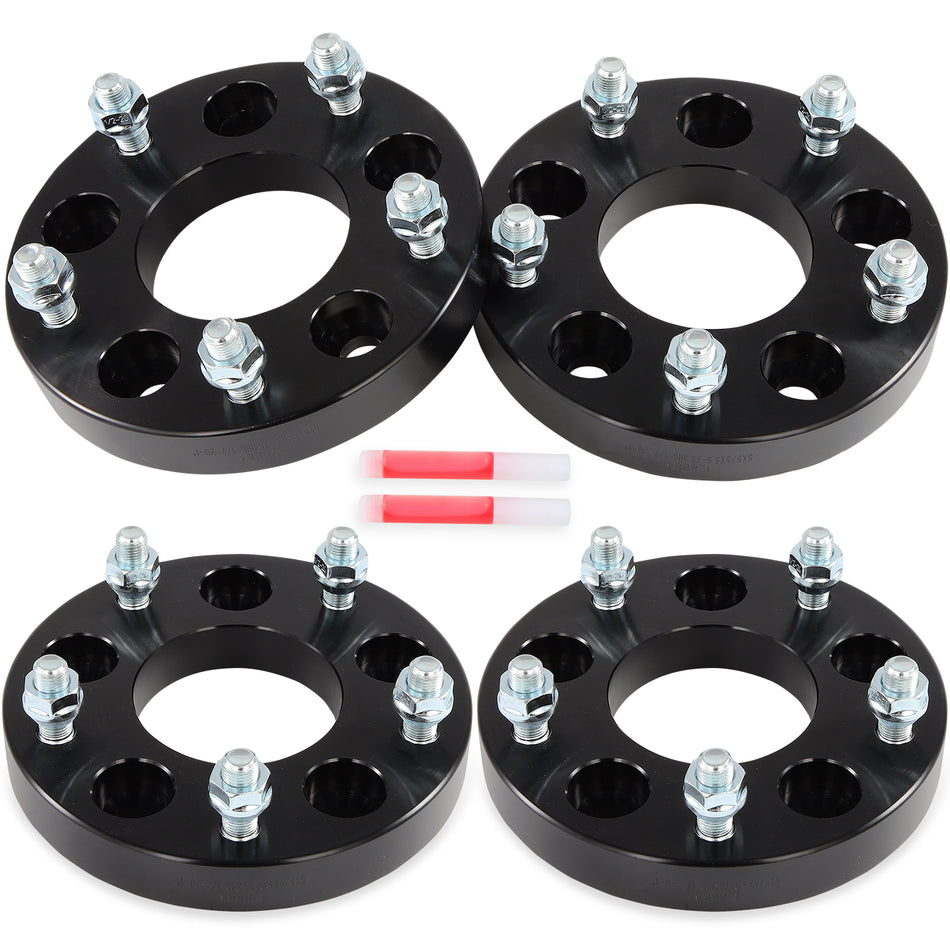 (4) 5x5 to 5x5.5 Wheel Adapters 1inch 5x127 Hub to 5x139.7 Wheel Fits Jeep Wrangler