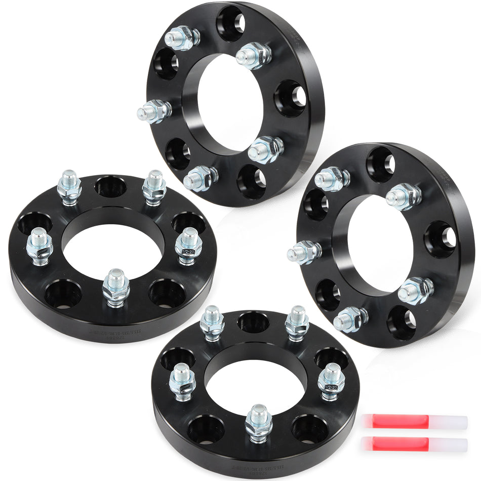 (4) 5x5.5 to 5x5 Wheel Adapters 1inch 5x139.7 Hub to 5x127 Wheel For Ram 1500 F-150