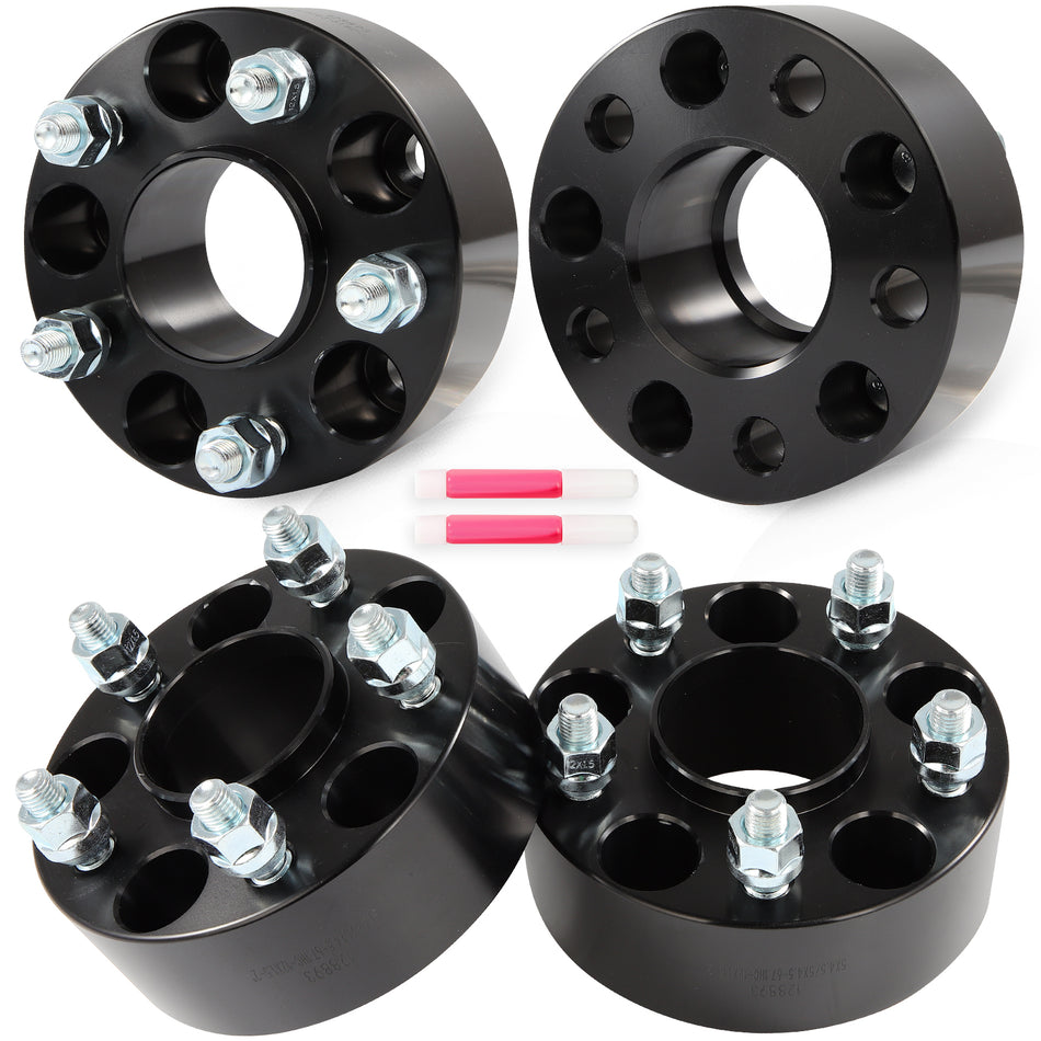 4Pc 2" 5x4.5" M12x1.5 Wheel Spacers 67.1mm For Jeep Patriot 2008 2009 2010-2017