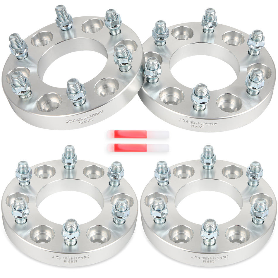 4x 1 inch 6x135 to 6x139.7 Wheel Adapters 6x135 to 6x5.5 Fits Ford F150 to Chevy
