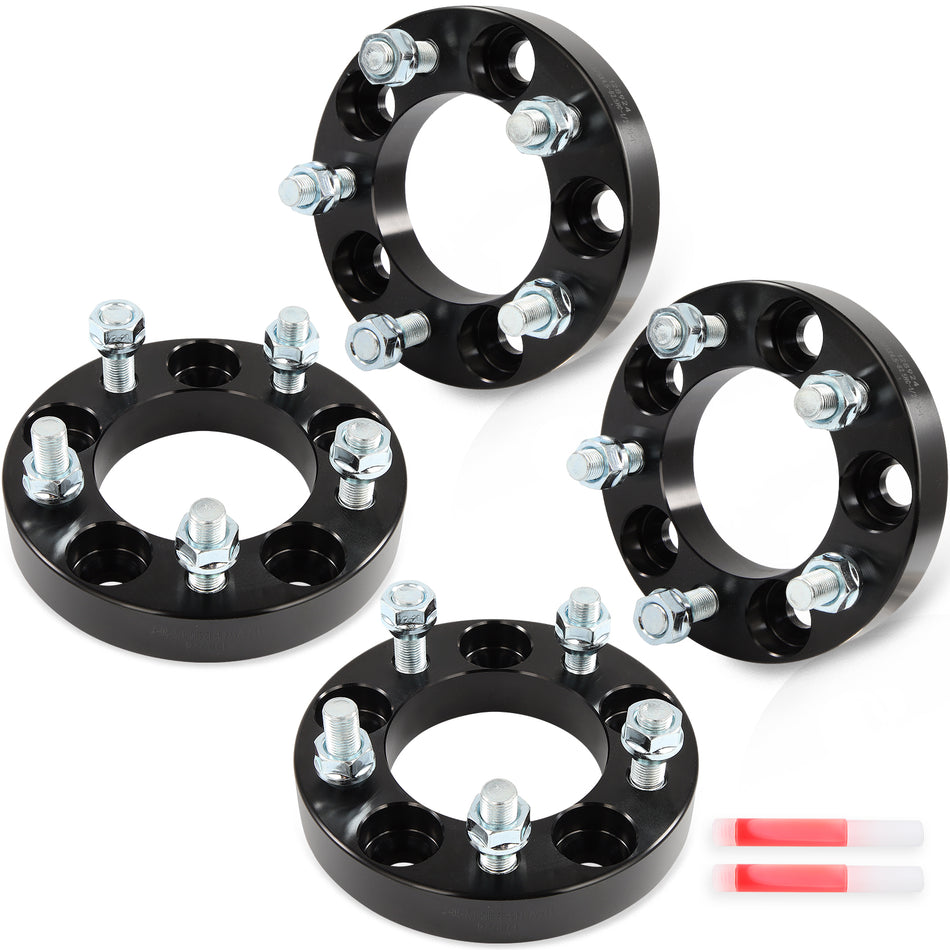 (4) 1inch 5x4.5 5x114.3 Wheel Spacers Fits Ford Explorer Mustang Ranger Taurus Edge