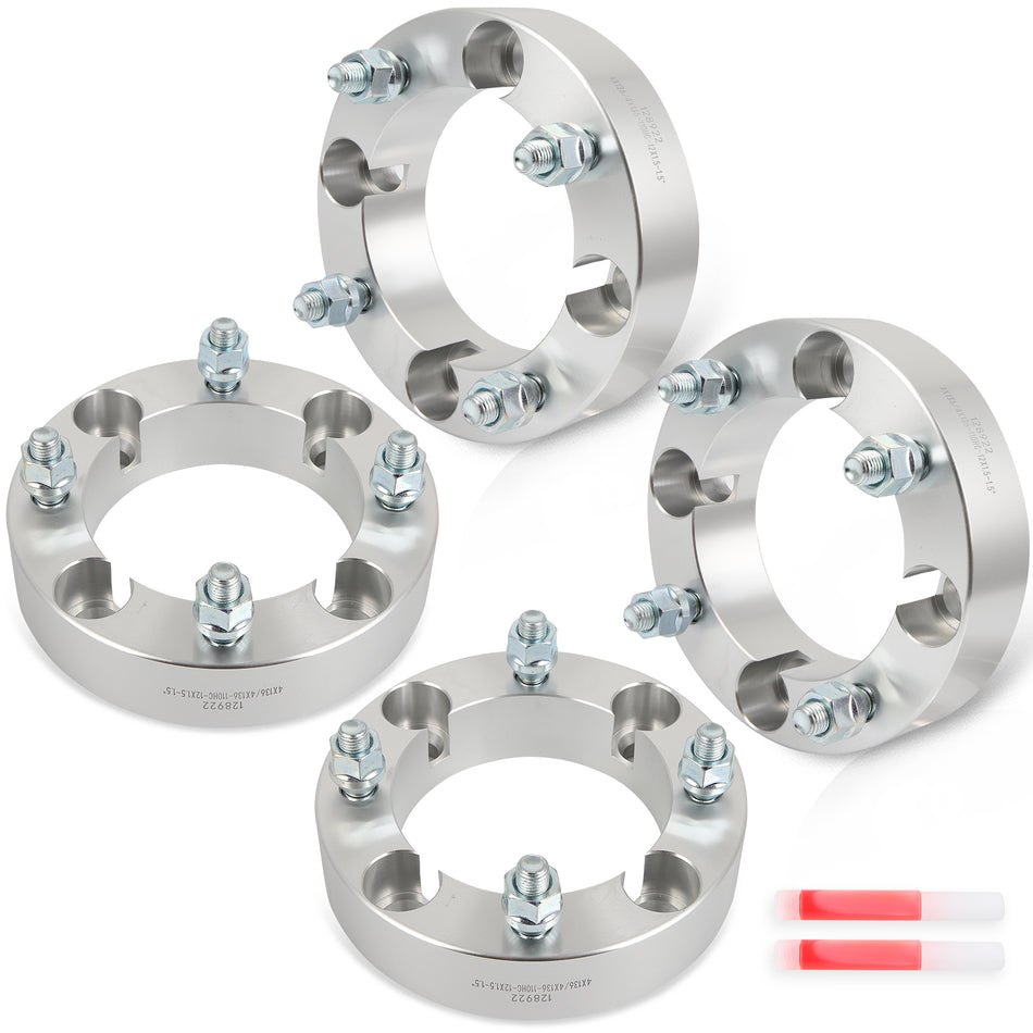 4X 1.5inch Thick Wheel Spacers 4/136 12x1.5 For 2016-2024 Honda Pioneer 1000 1000-5
