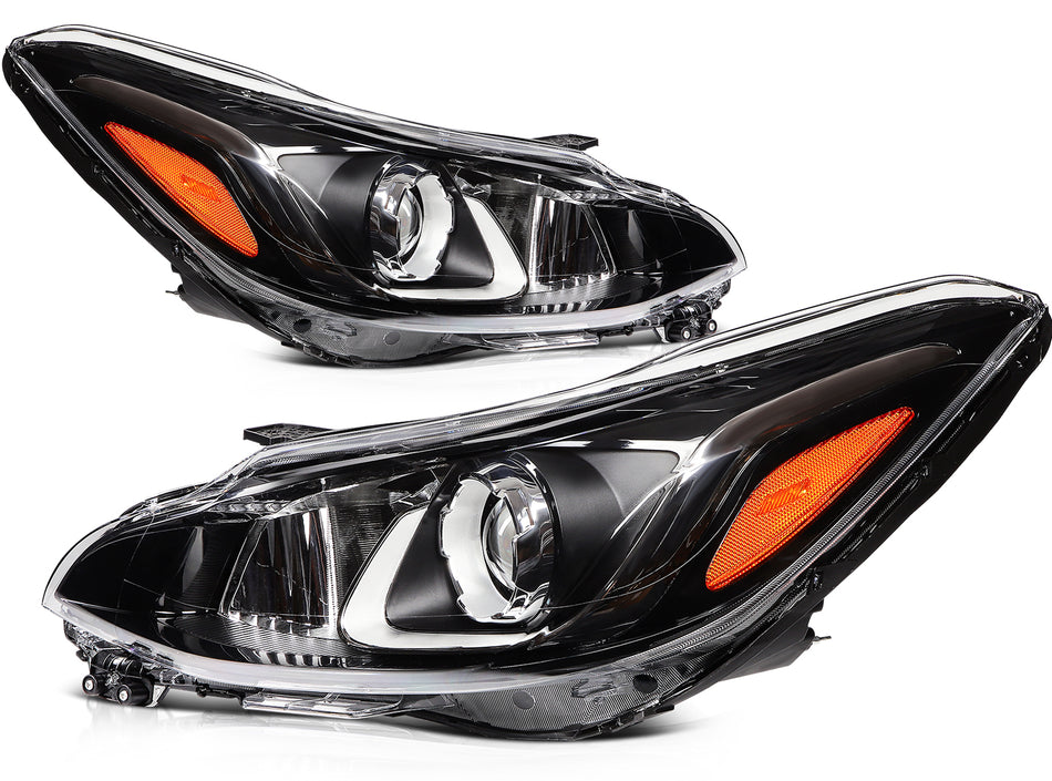 For 2019-2022 Chevy Spark LS LT Headlights Assembly withProjector LeftRight Pair