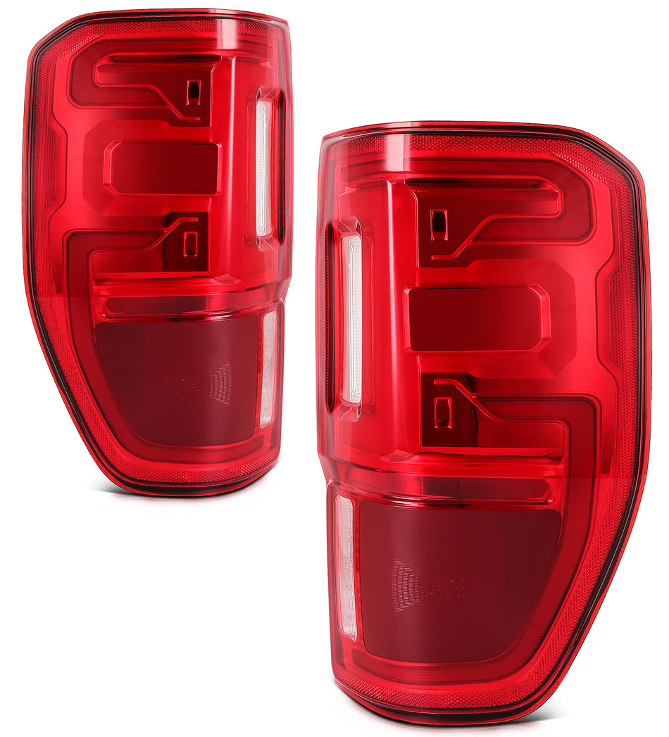 Tail Light Assembly For 2019-2023 Ford Ranger LED Brake Lamps Left Right