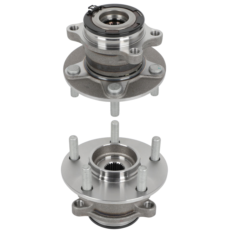 2 X Fits Mitsubishi Outlander 2014 2015-2020 AWD Rear Wheel Bearing Hub Assembly