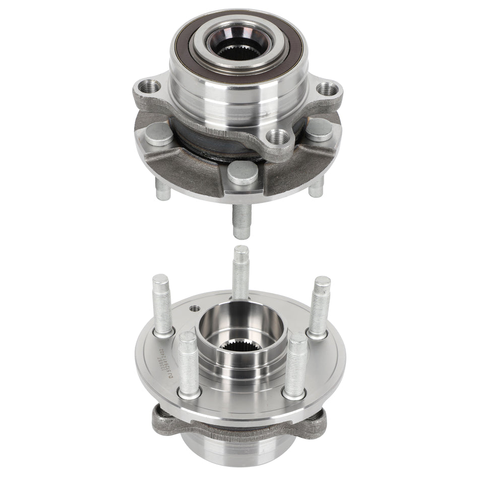 2P Wheel Hub Bearings Front For 2013-2020 Ford Explorer withO Police Package Model