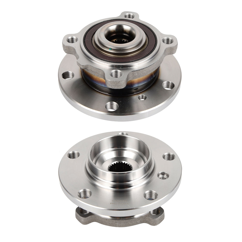 2pcs Front Wheel Bearing & Hub Assembly For Mini Cooper Countryman Paceman 5 Lug