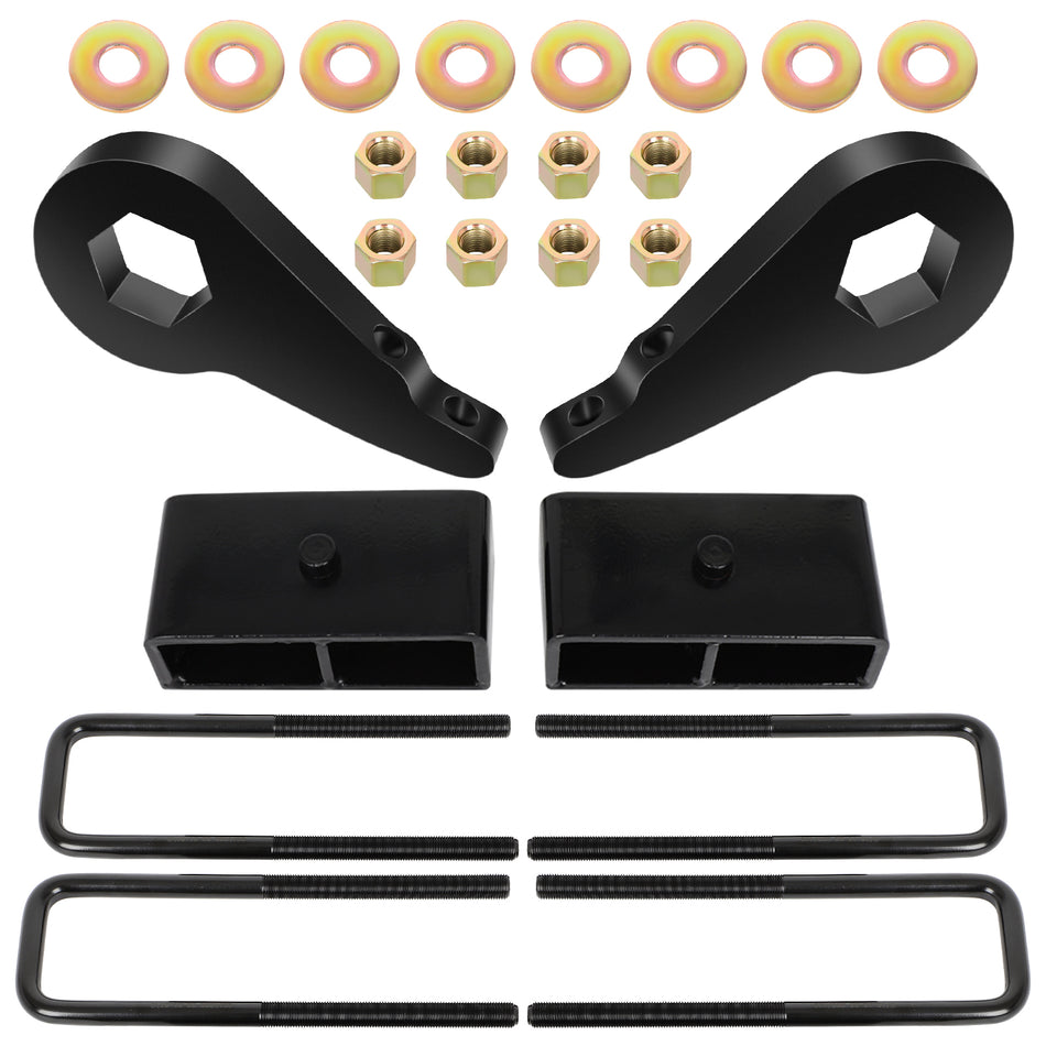 3 inch Front 2 inch Rear Leveling Lift Kit For 1995-1999 Chevy Tahoe GMC Yukon 4WD Only