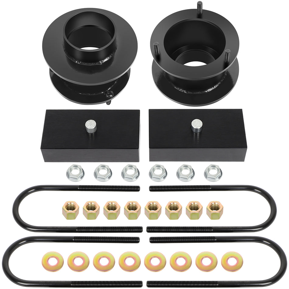 Fits Dodge Ram 3500 4WD 2003-2012 Leveling Lift Kit Lift Front 3.5 inch & Rear 1.5 inch