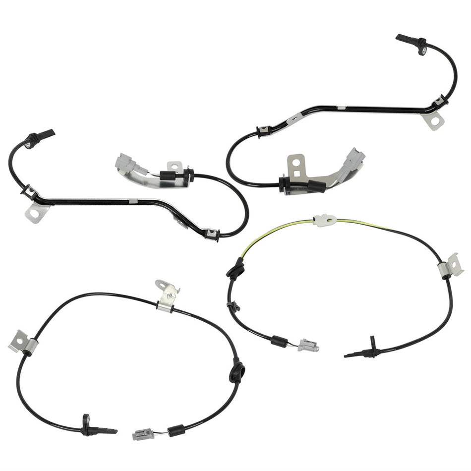 4X For 2007-2009 Subaru Legacy 2.5i Outback GT Front Rear ABS Wheel Speed Sensor