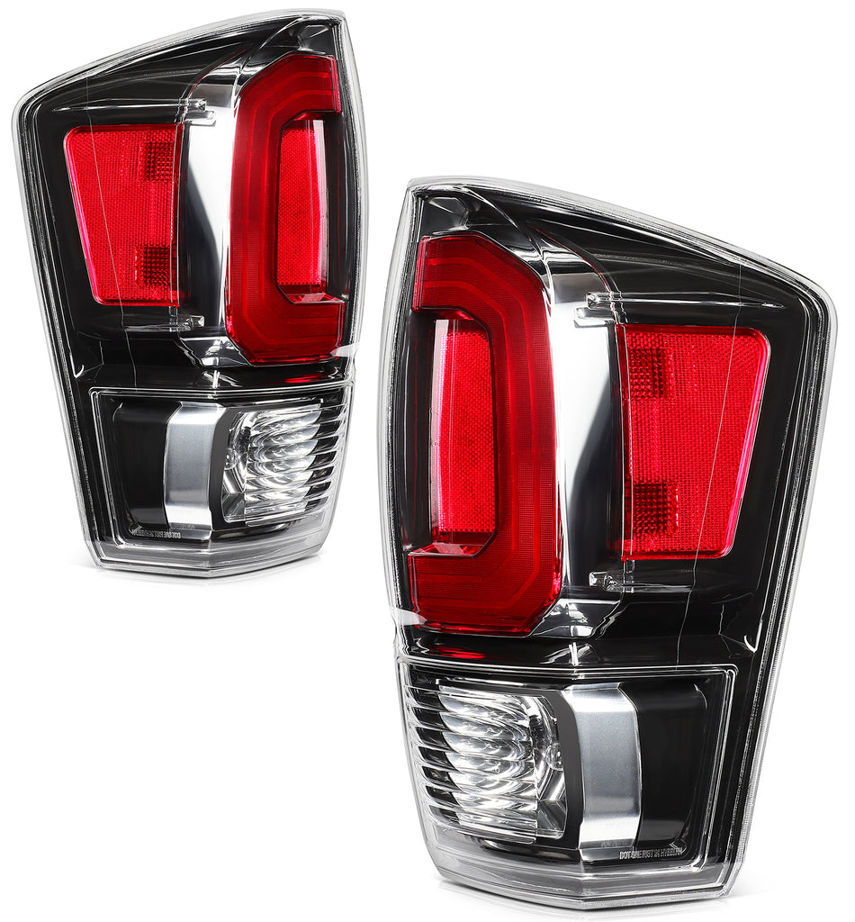 Tail Lights Assembly For 2020-2023 Toyota Tacoma Red Housing Left Right