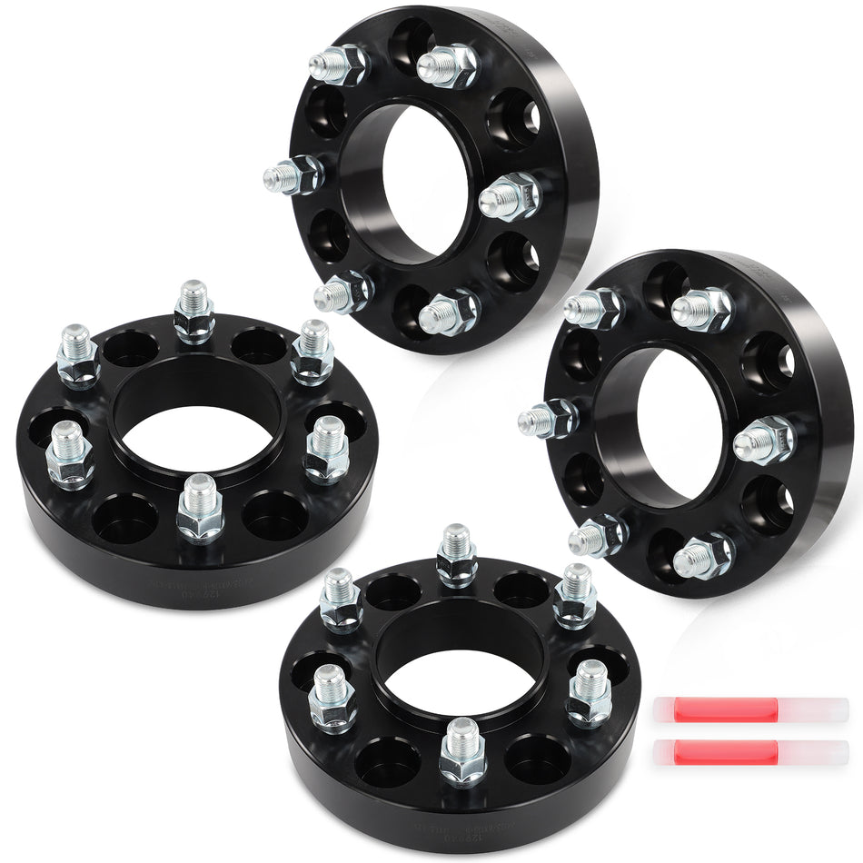 4 Pcs 1.25" 6x135 Hub Centric Wheel Spacers 14x1.5 For Ford F-150 Lobo 2015-2025