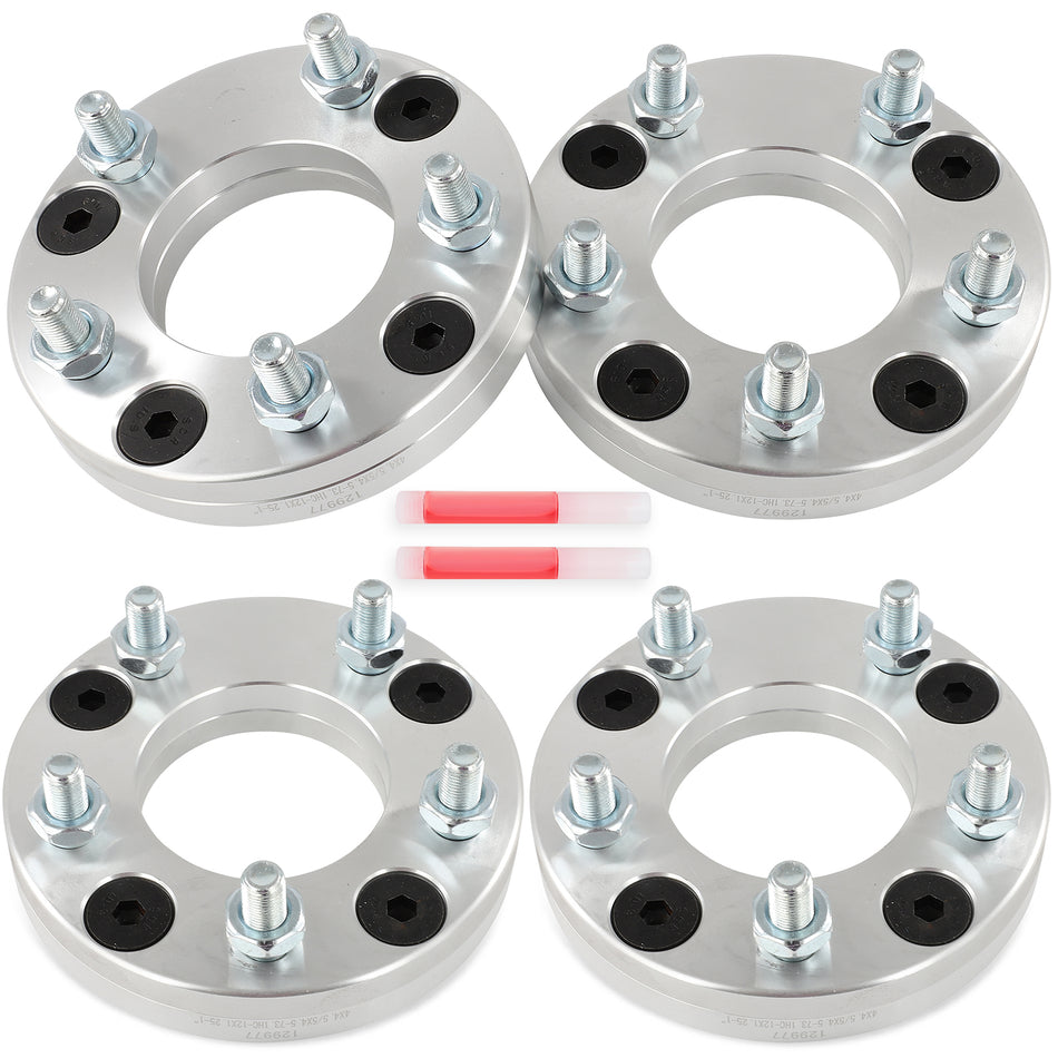 (4) 4x4.5 to 5x4.5 Wheel Adapters 1 inch 4x114.3 Hub to 5x114.3 Wheel For Nissan