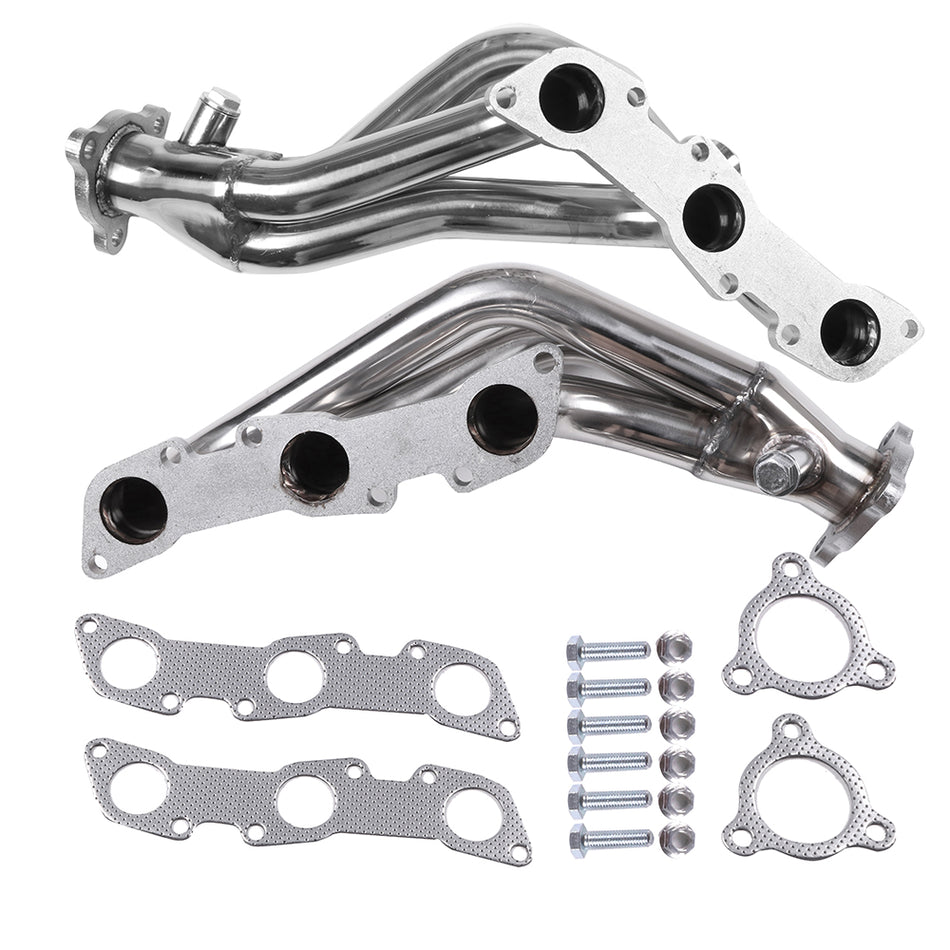 1999-2004 Nissan Frontier 1998-2000 Nissan Pathfinder 3.3L Exhaust Manifold Racing Header