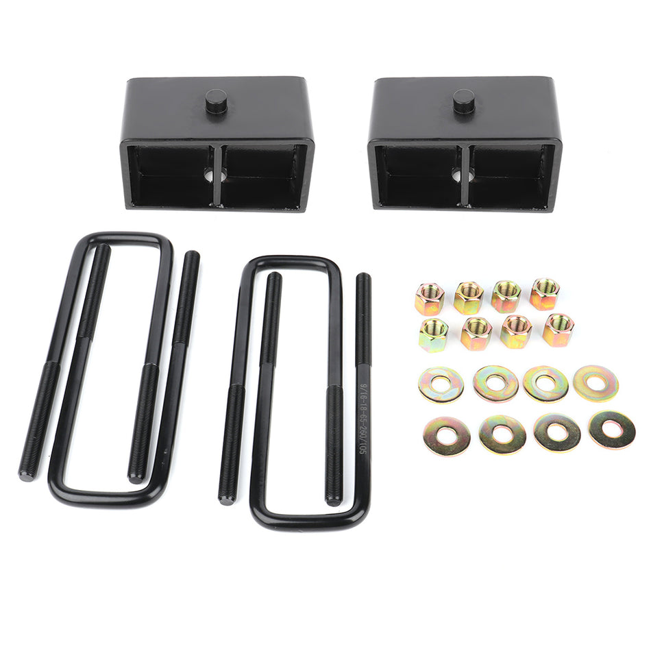 3 inch Rear Leveling Lift Kit For Toyota Tundra 1999-2019 2WD 4WD Steel Blocks+Bolts