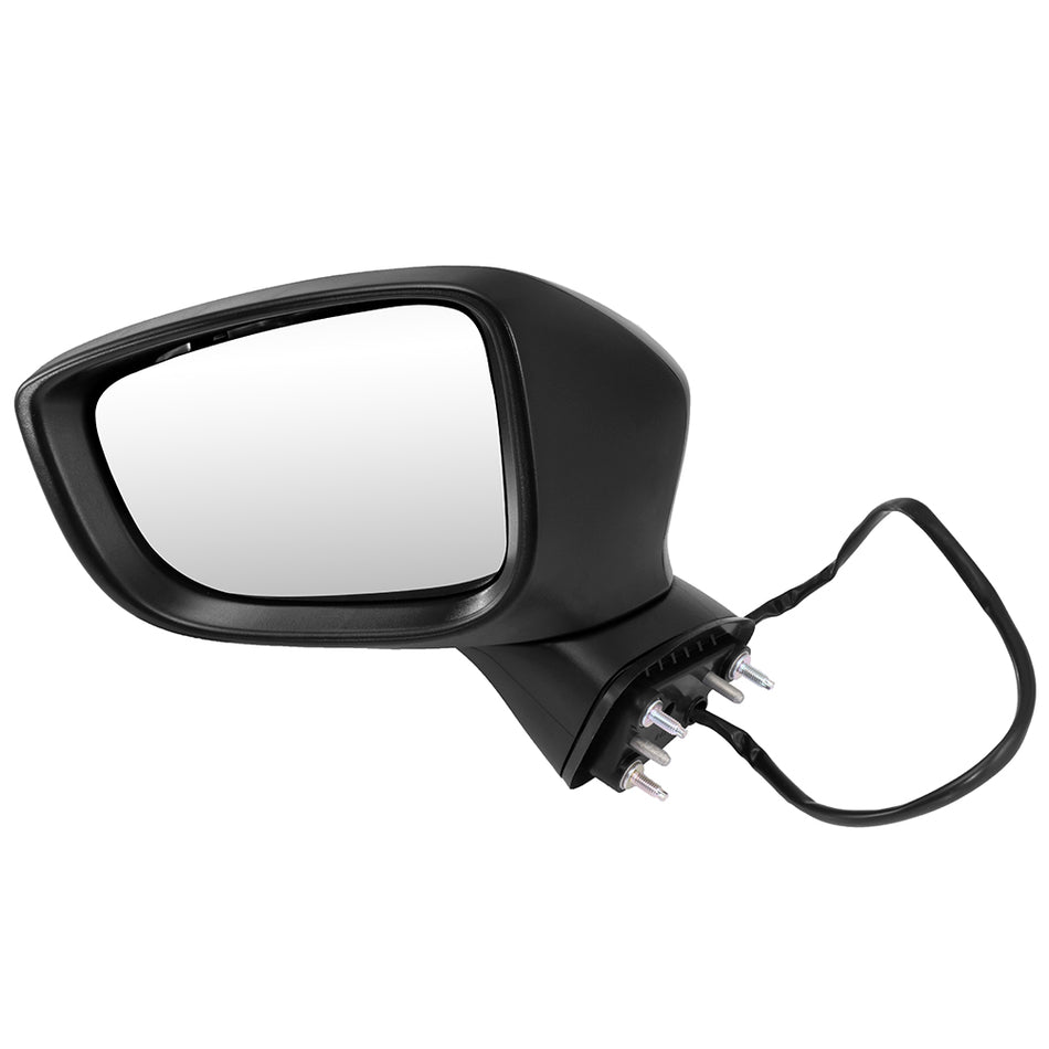 Toyota Yaris 2016-2018 Manual Fold Black Power Driver Side Mirror
